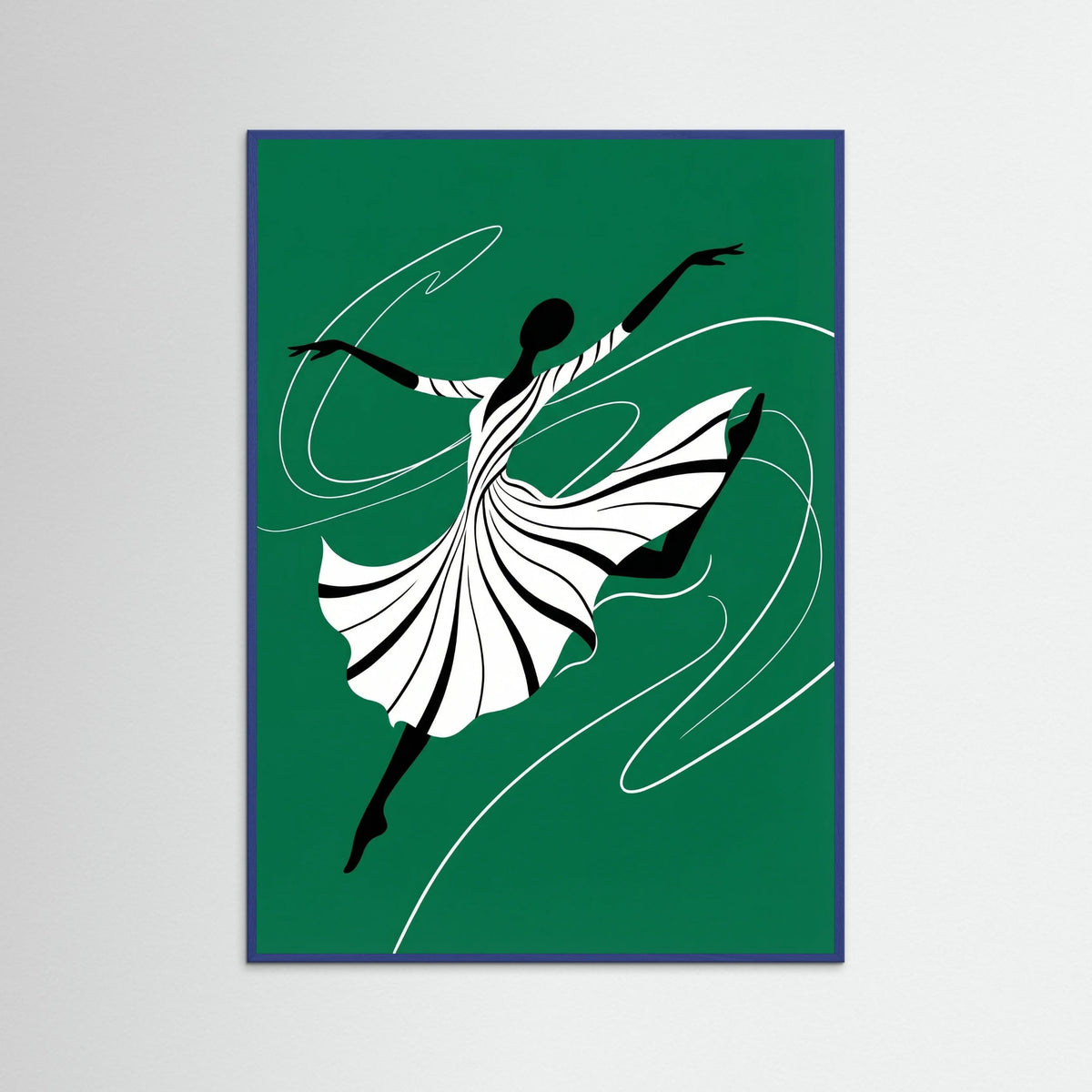 Blue Wood Emerald Dance