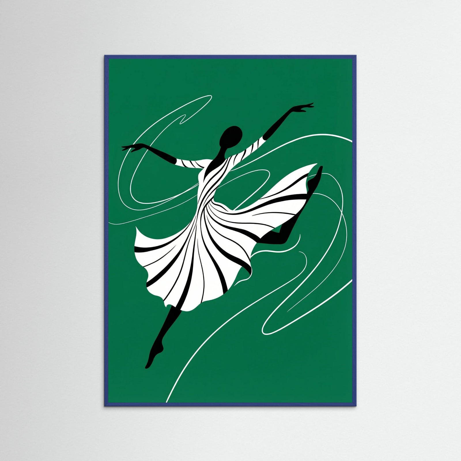 Blue Wood Emerald Dance