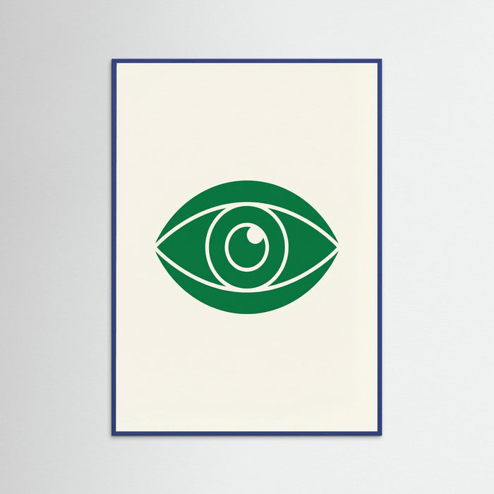 Emerald Gesture – poster and art print