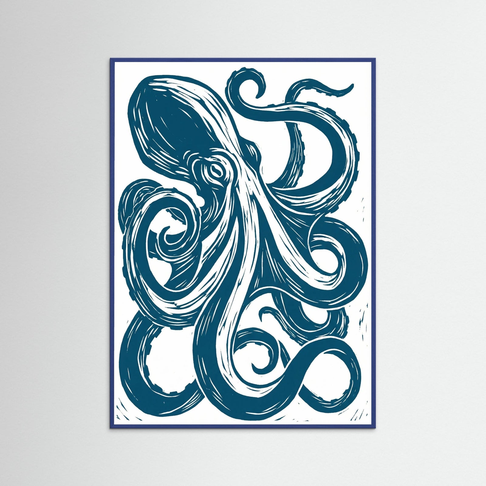 Blue Wood Emerald Sardine Tin