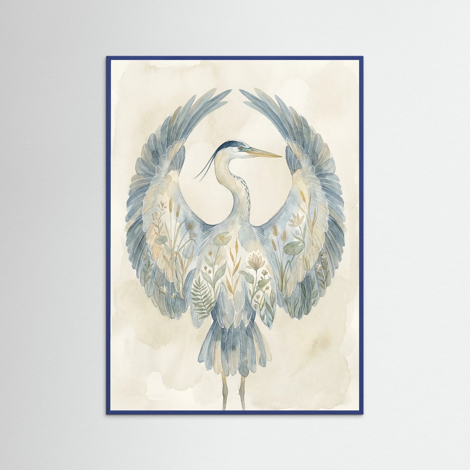 Blue Wood Enchanted Silk Moth