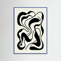 Blue Wood Enigmatic Forms
