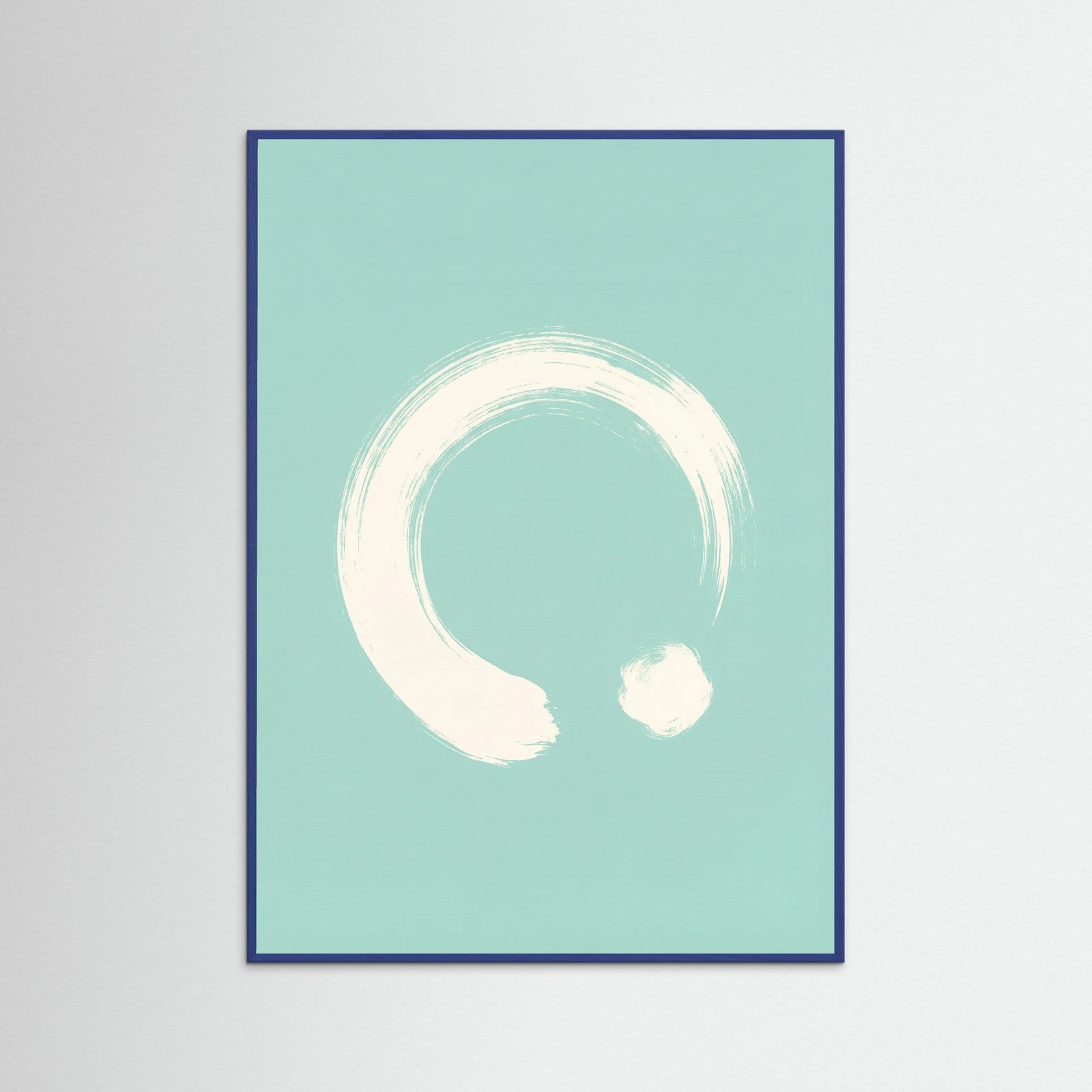 Blue Wood Enso Serenity