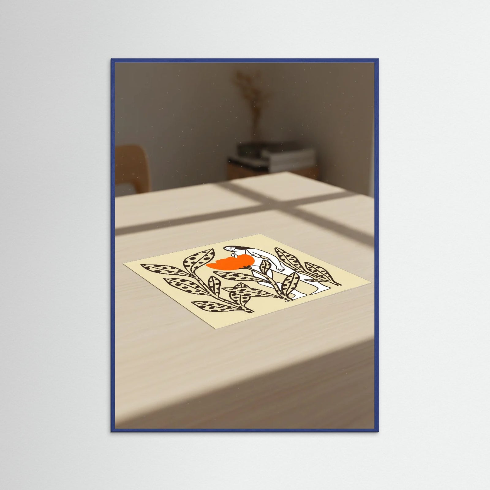 Blue Wood Equestrian Whimsy