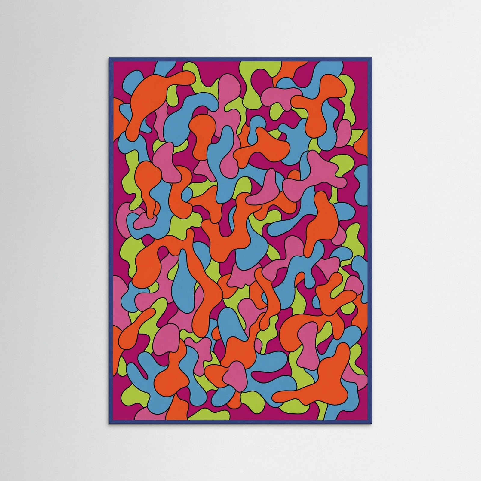 Blue Wood Eternal Net Garden