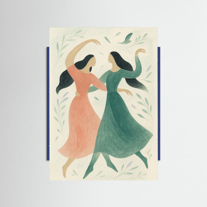 Blue Wood Ethereal Dance