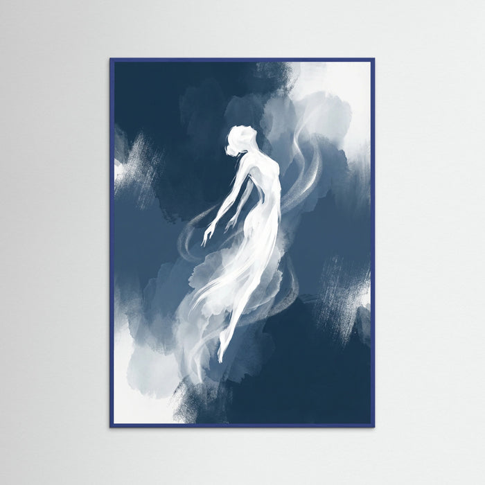 Blue Wood Ethereal Flight