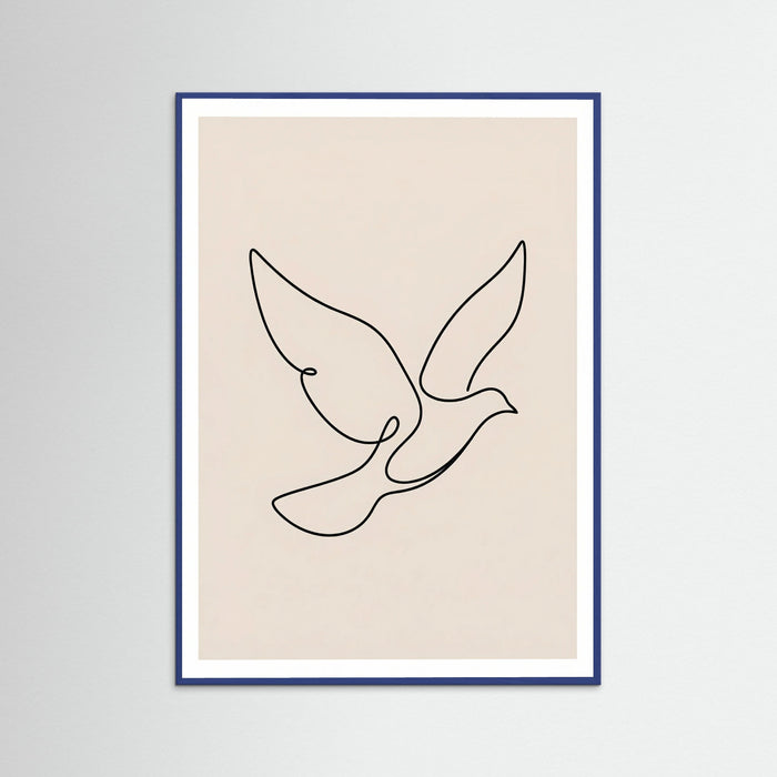 Blue Wood Ethereal Flutter