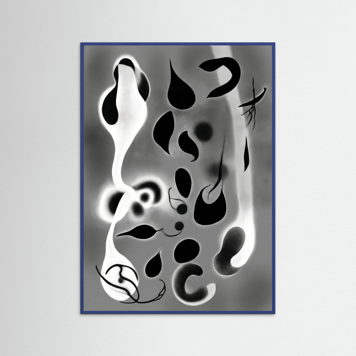 Blue Wood Ethereal Forms