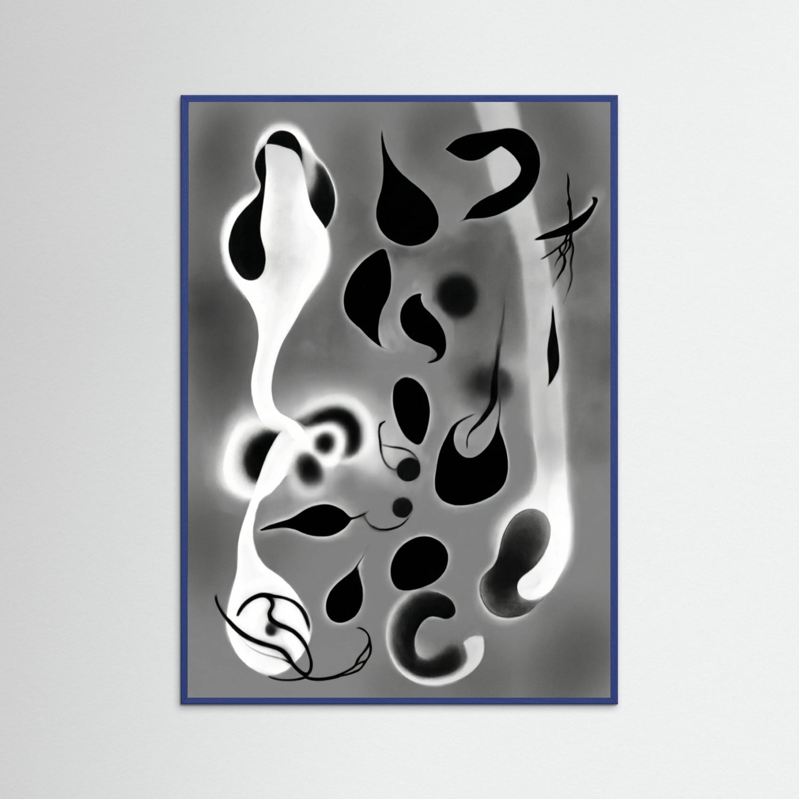 Blue Wood Ethereal Forms