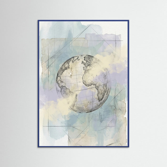 Blue Wood Ethereal Gaze
