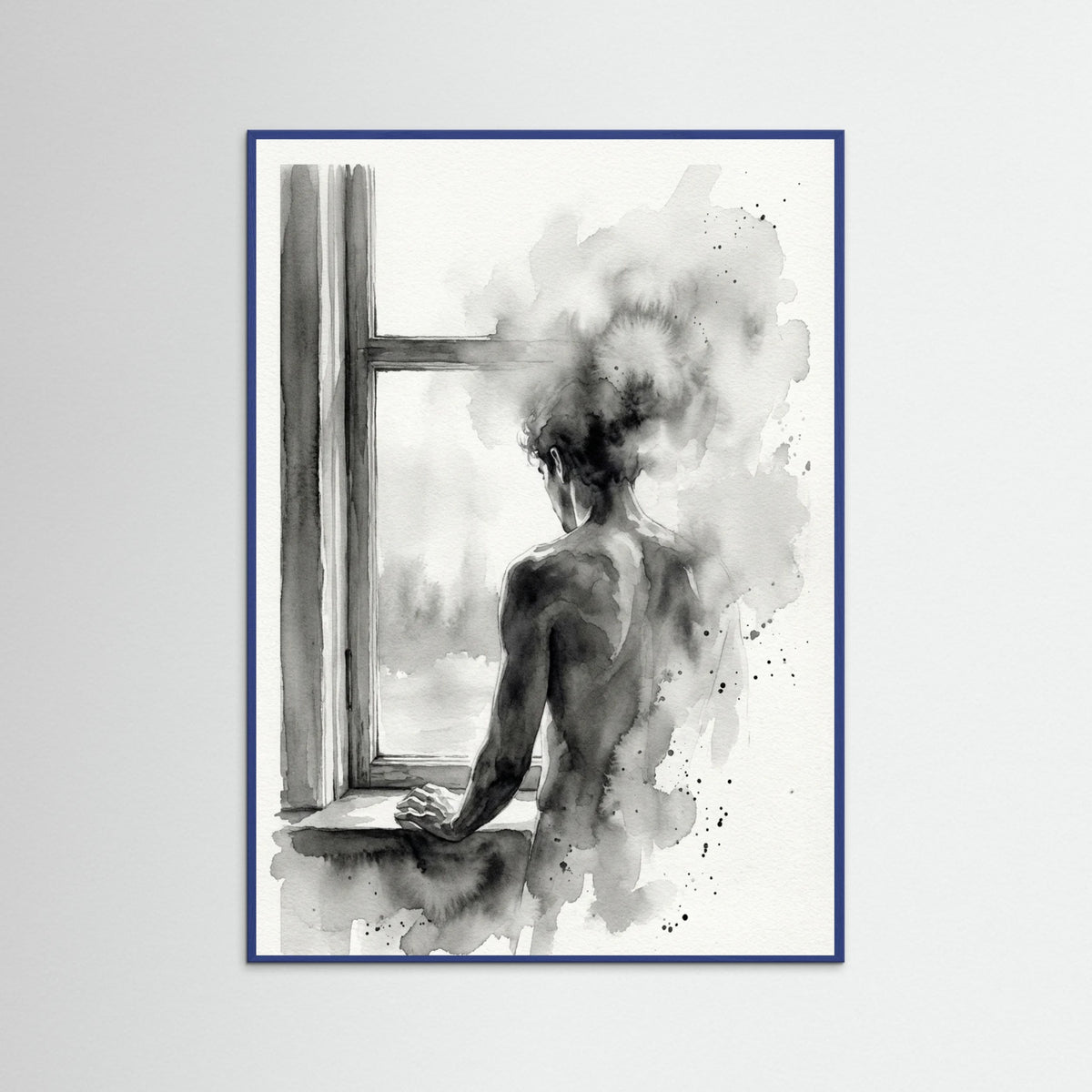 Blue Wood Ethereal Gaze