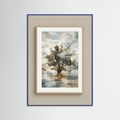 Blue Wood Ethereal Gaze