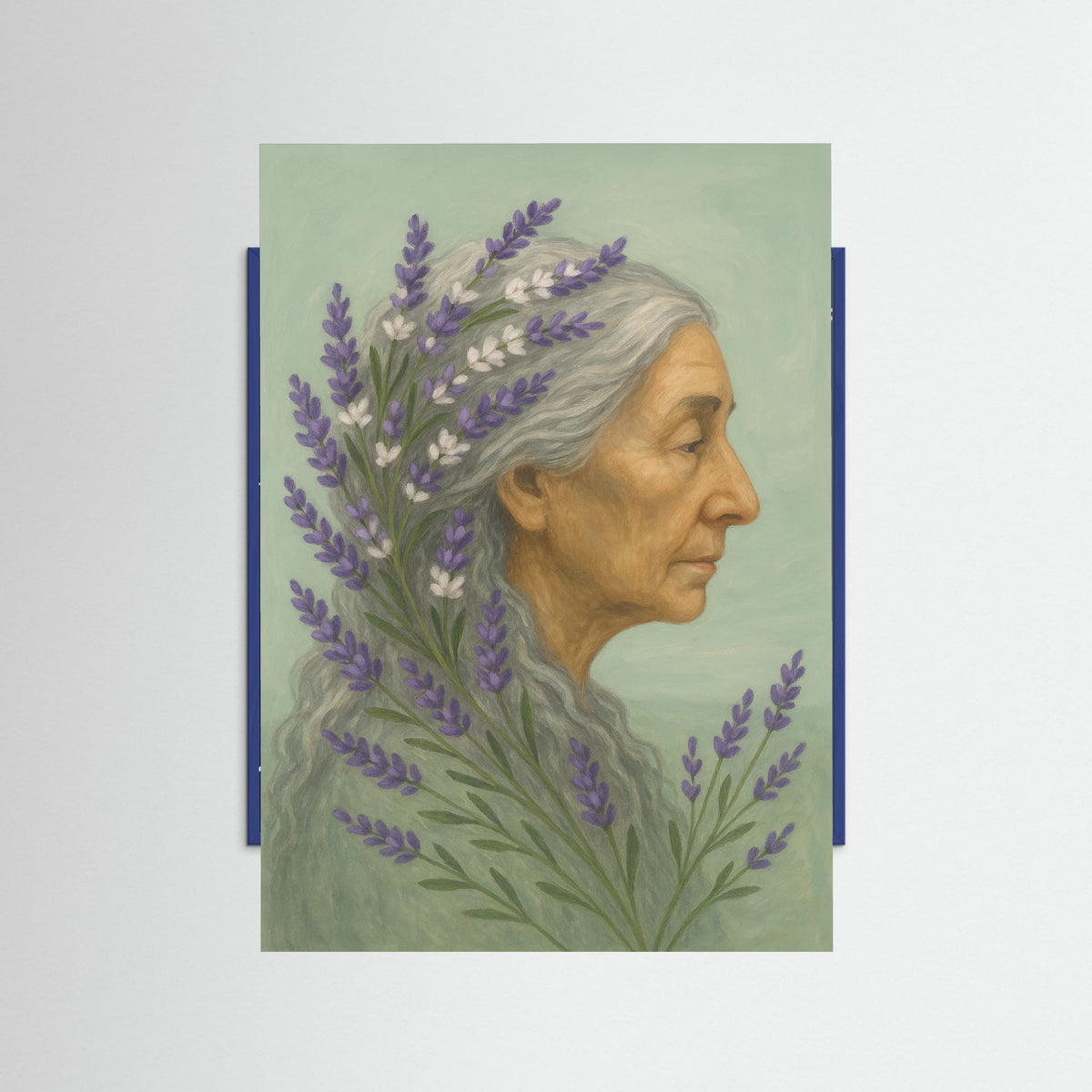 Blue Wood Ethereal Harmony