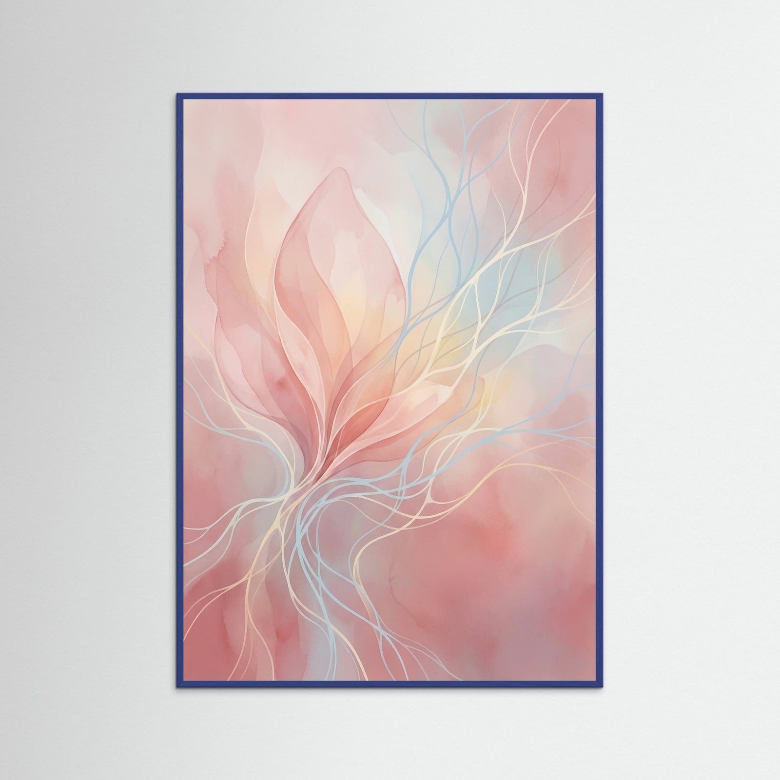 Blue Wood Ethereal Radiance