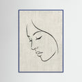 Blue Wood Ethereal Silhouette