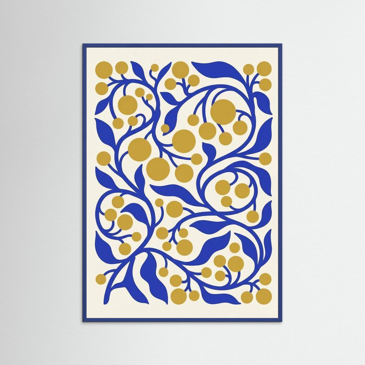 Blue Wood Ethereal Silhouette