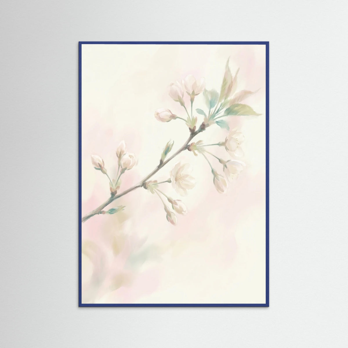 Blue Wood Ethereal Whispers