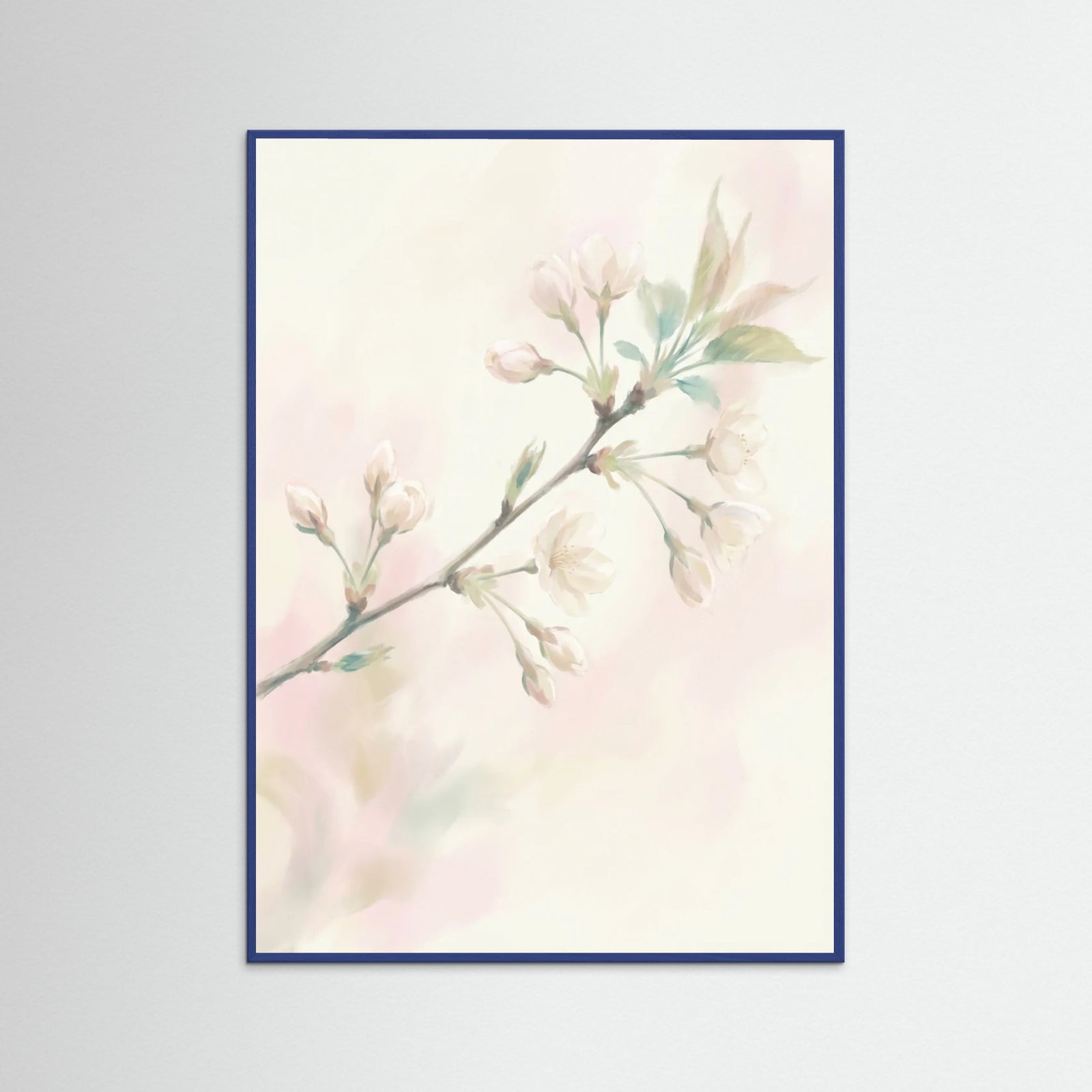 Blue Wood Ethereal Whispers