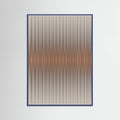 Euphoria - Gray and Orange Poster – plakat og kunsttryk