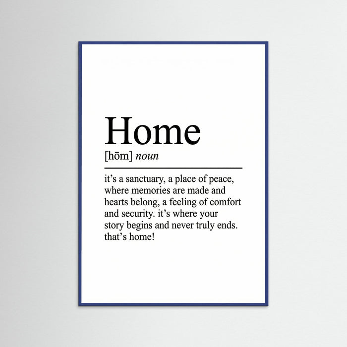 Blue Wood Family Definition Art