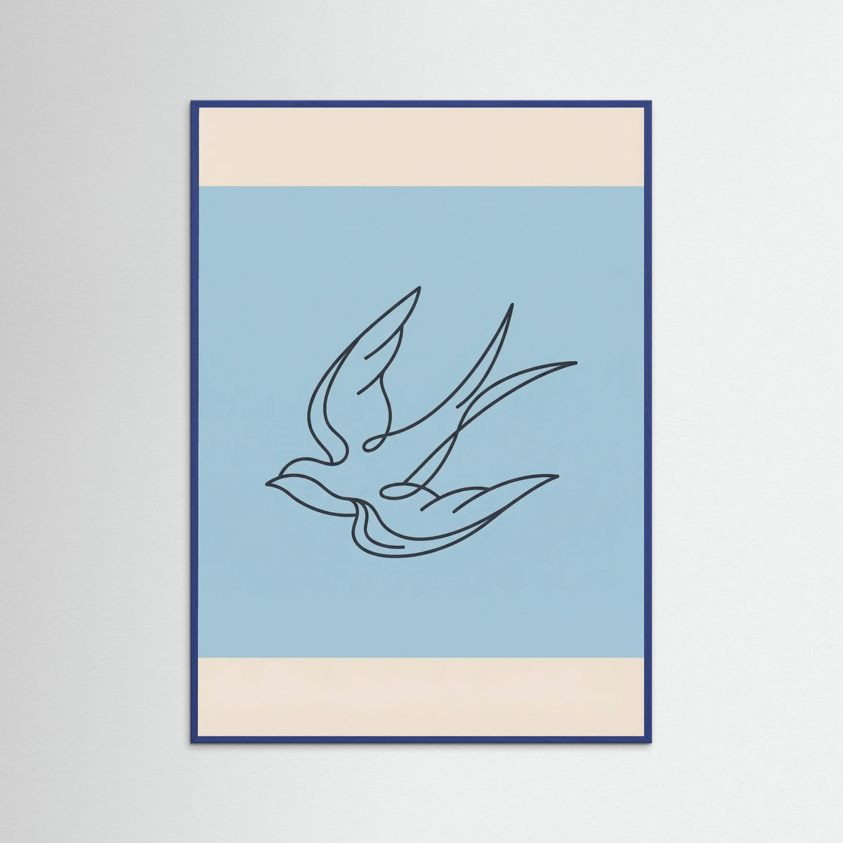 Blue Wood Feline Grace Line