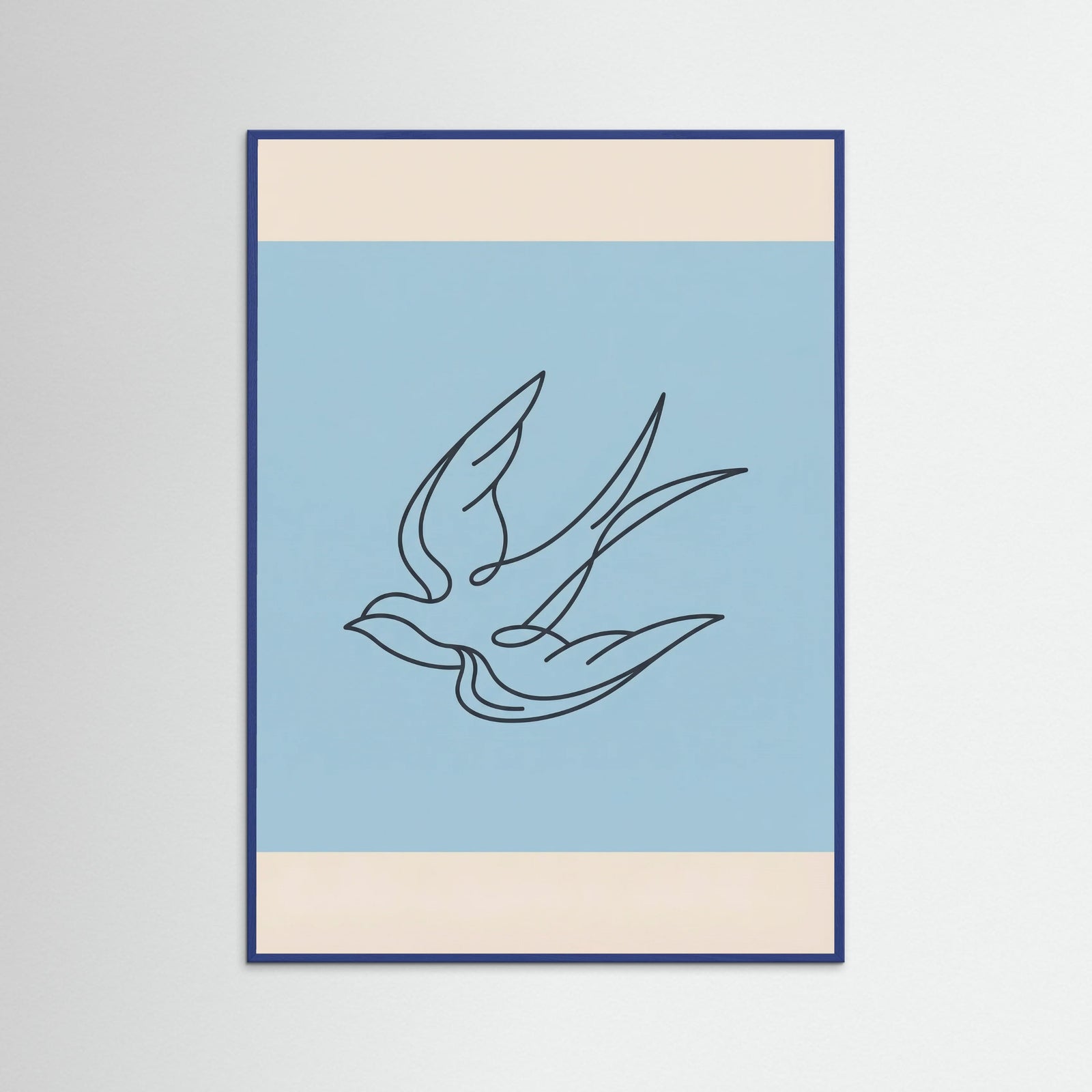 Blue Wood Feline Grace Line