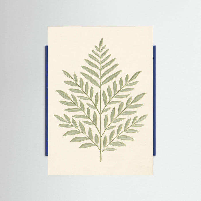 Blue Wood Fern Serenity