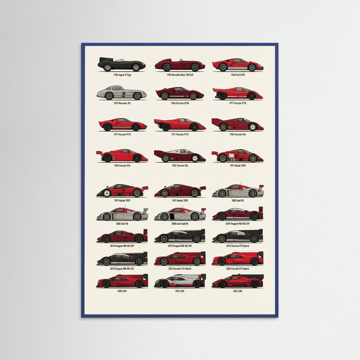 Ferrari Lineage – poster e stampa artistica