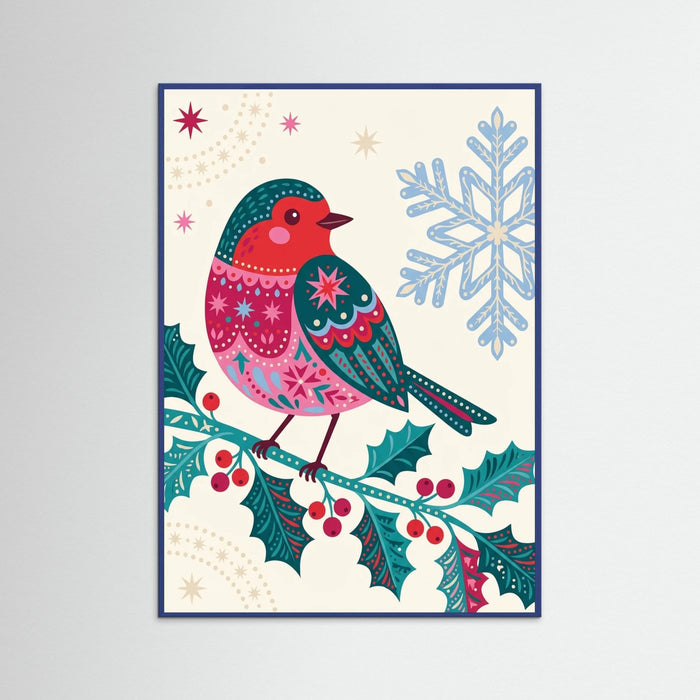 Blue Wood Festive Cheer Letters