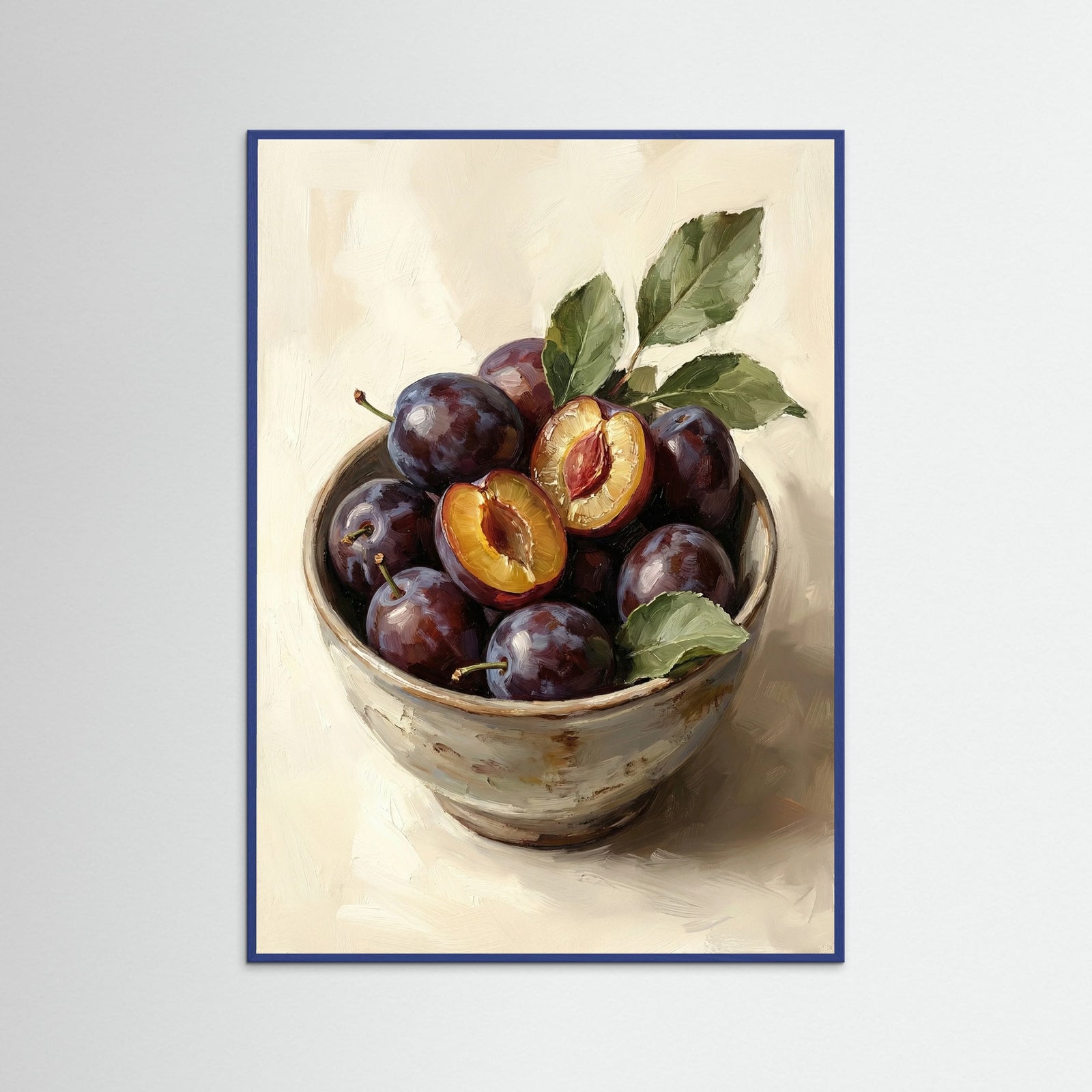 Blue Wood Fig Harvest Bowl