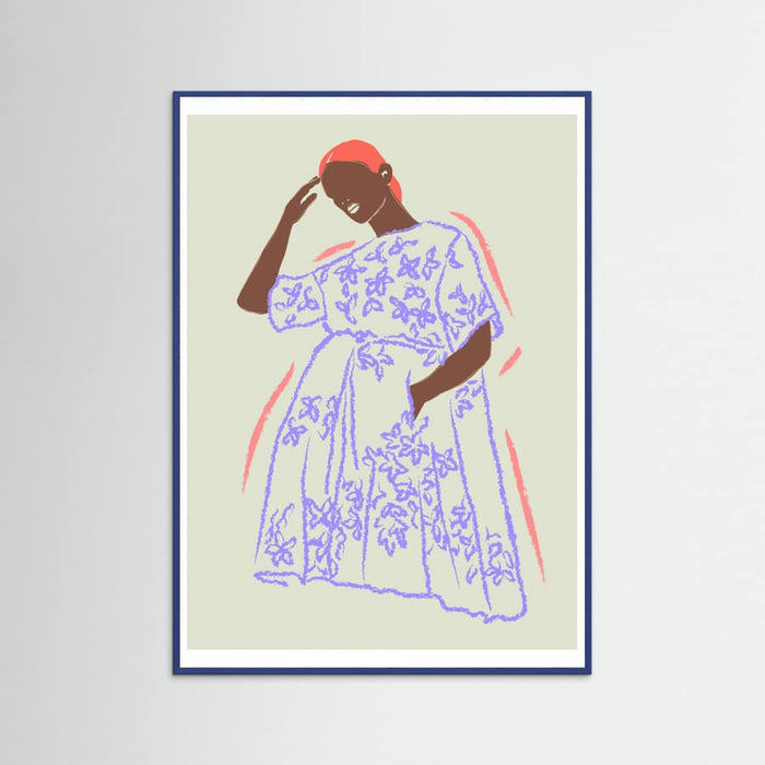 Plakat Figurativelineno01 – plakat i druk artystyczny
