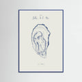 Filles de la mer n.1 - L’ostrica Poster – plakat og kunsttryk