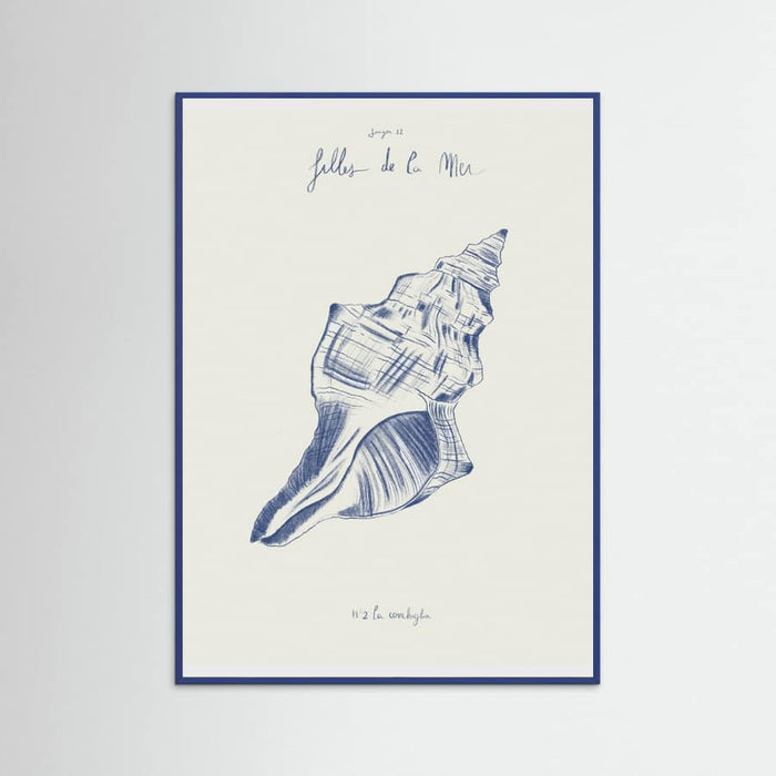 Filles de la mer n.2 - La conchiglia Poster – plakat og kunsttryk