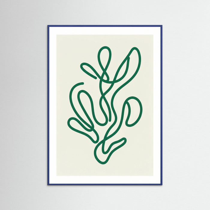 Blue Wood Flowing Emerald