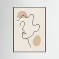 Blue Wood Flowing Expression