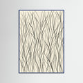 Blue Wood Flowing Rhythms