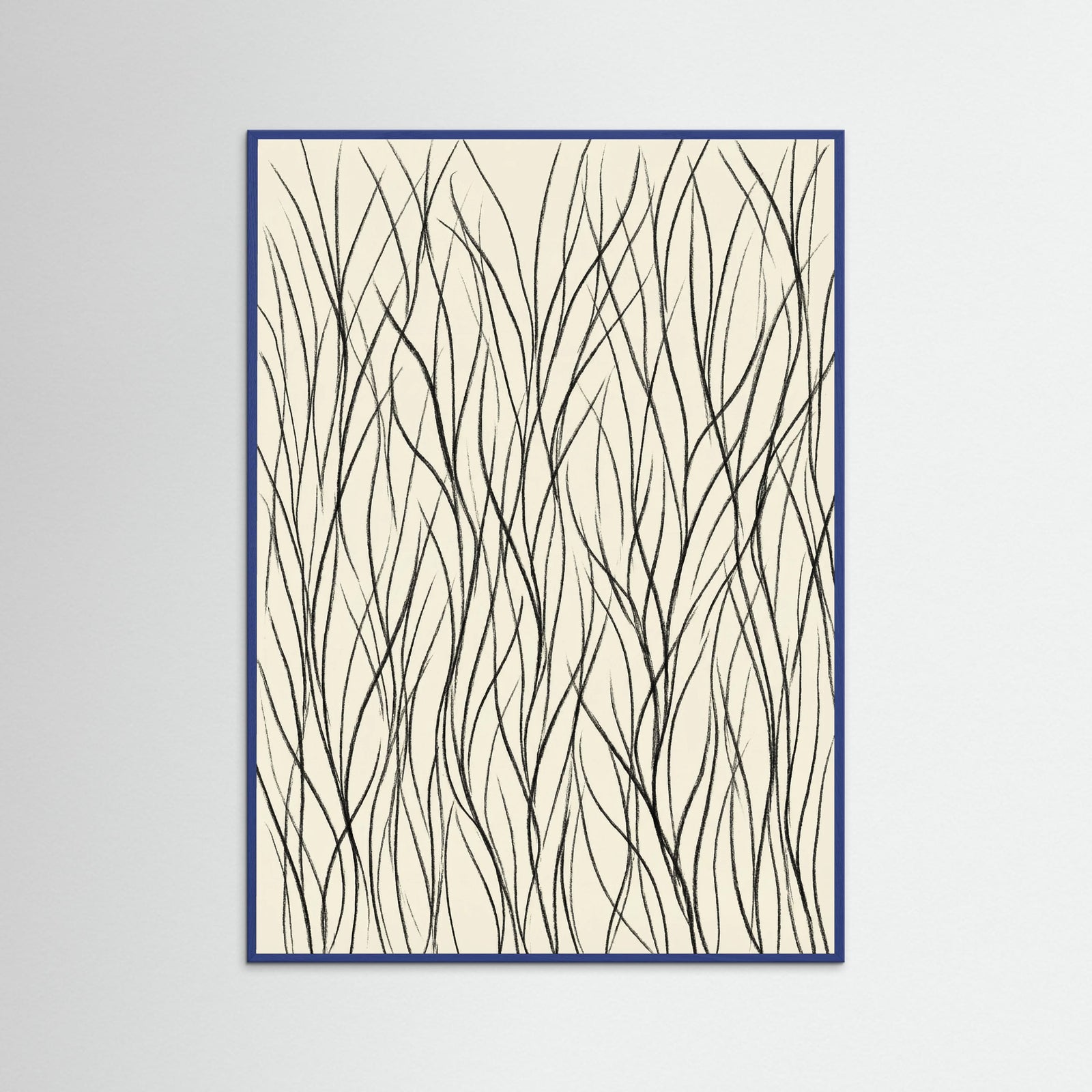 Blue Wood Flowing Rhythms