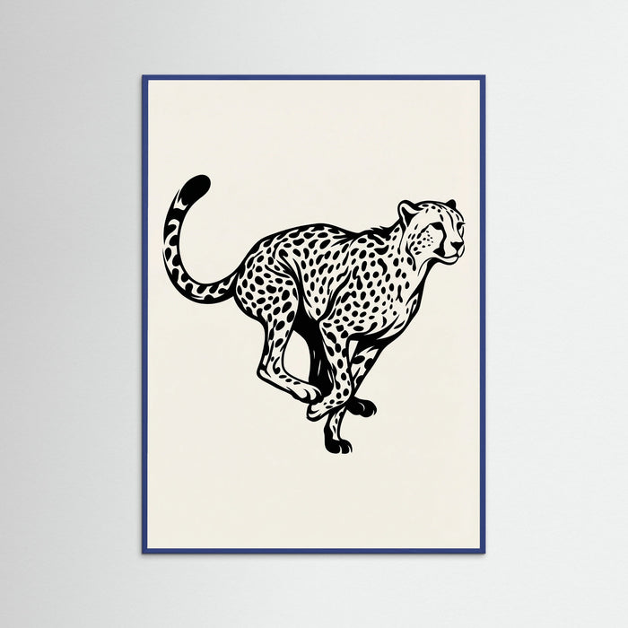 Blue Wood Flowing Zebra