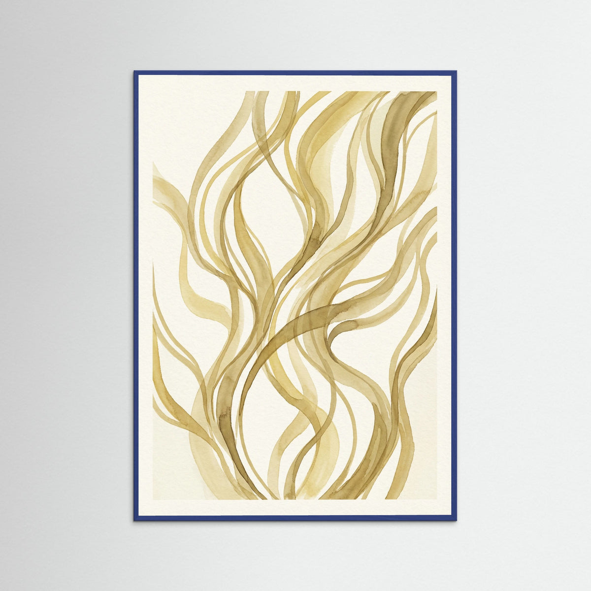 Blue Wood Fluid Bloom