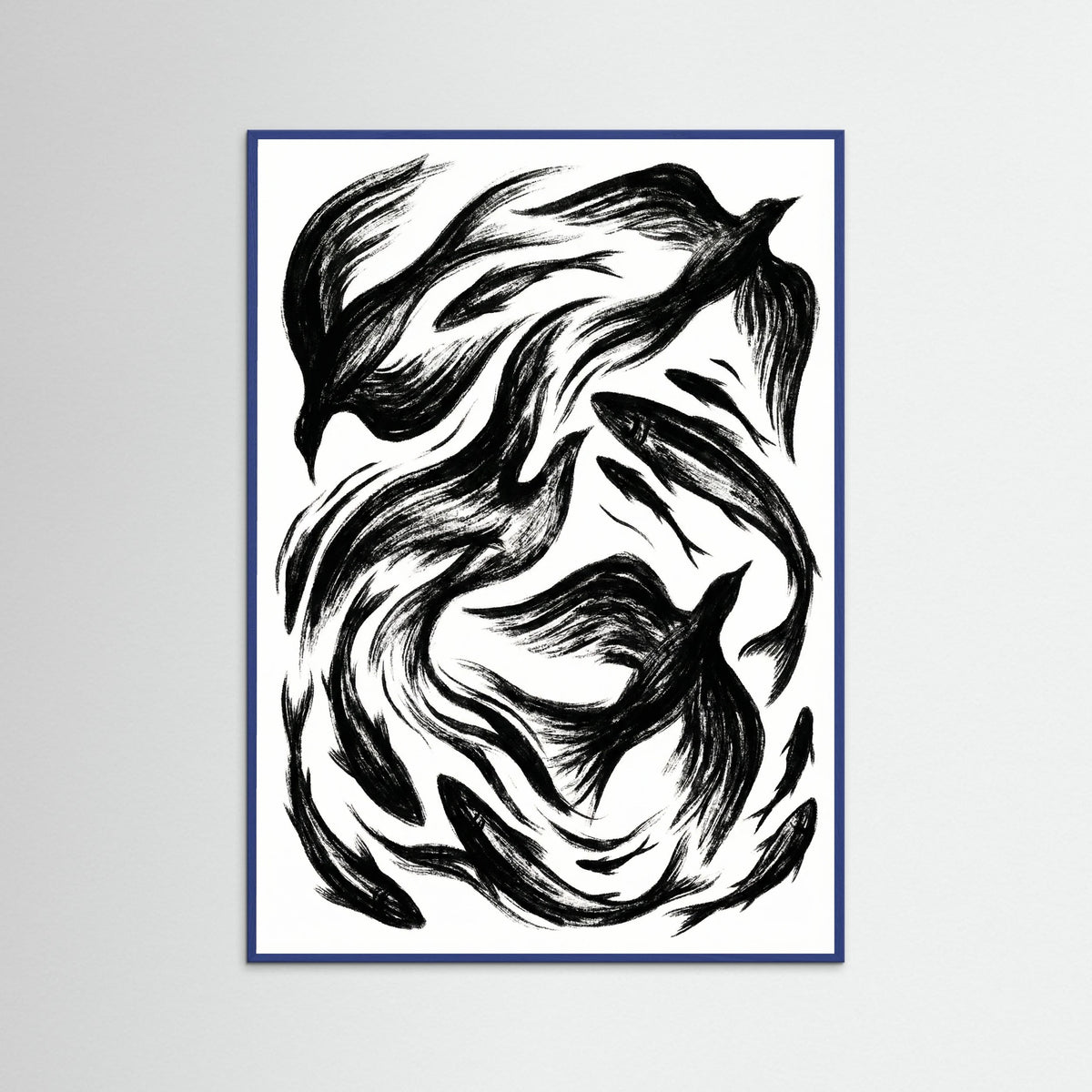 Blue Wood Fluid Expression