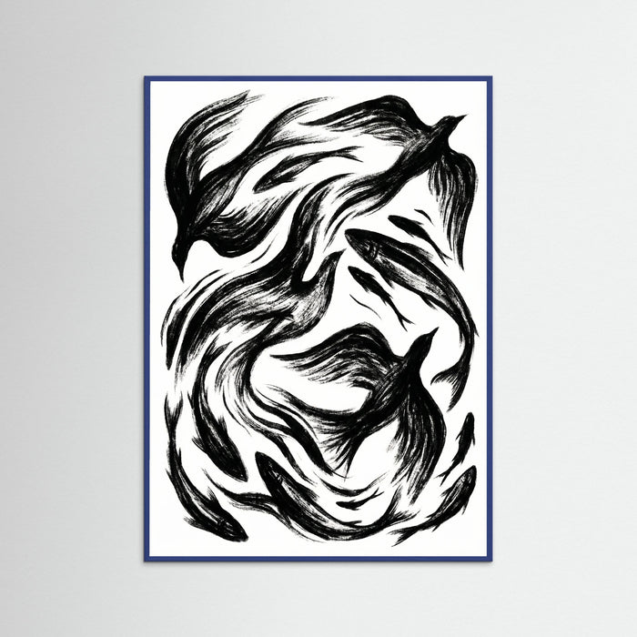 Blue Wood Fluid Expression