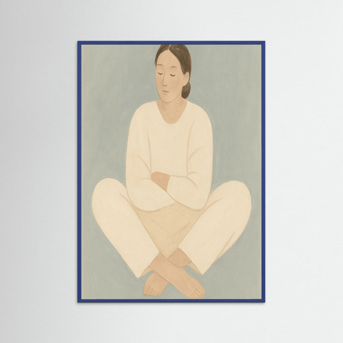 Blue Wood Folded Grace