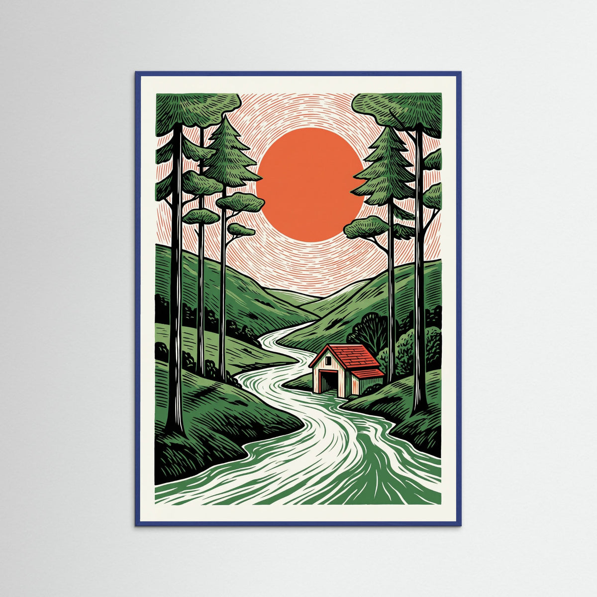 Blue Wood Folksy Homesteads