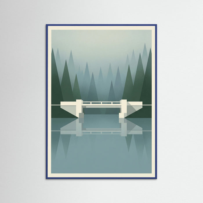 Blue Wood Forest Architecture