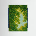 Blue Wood Forest Canopy