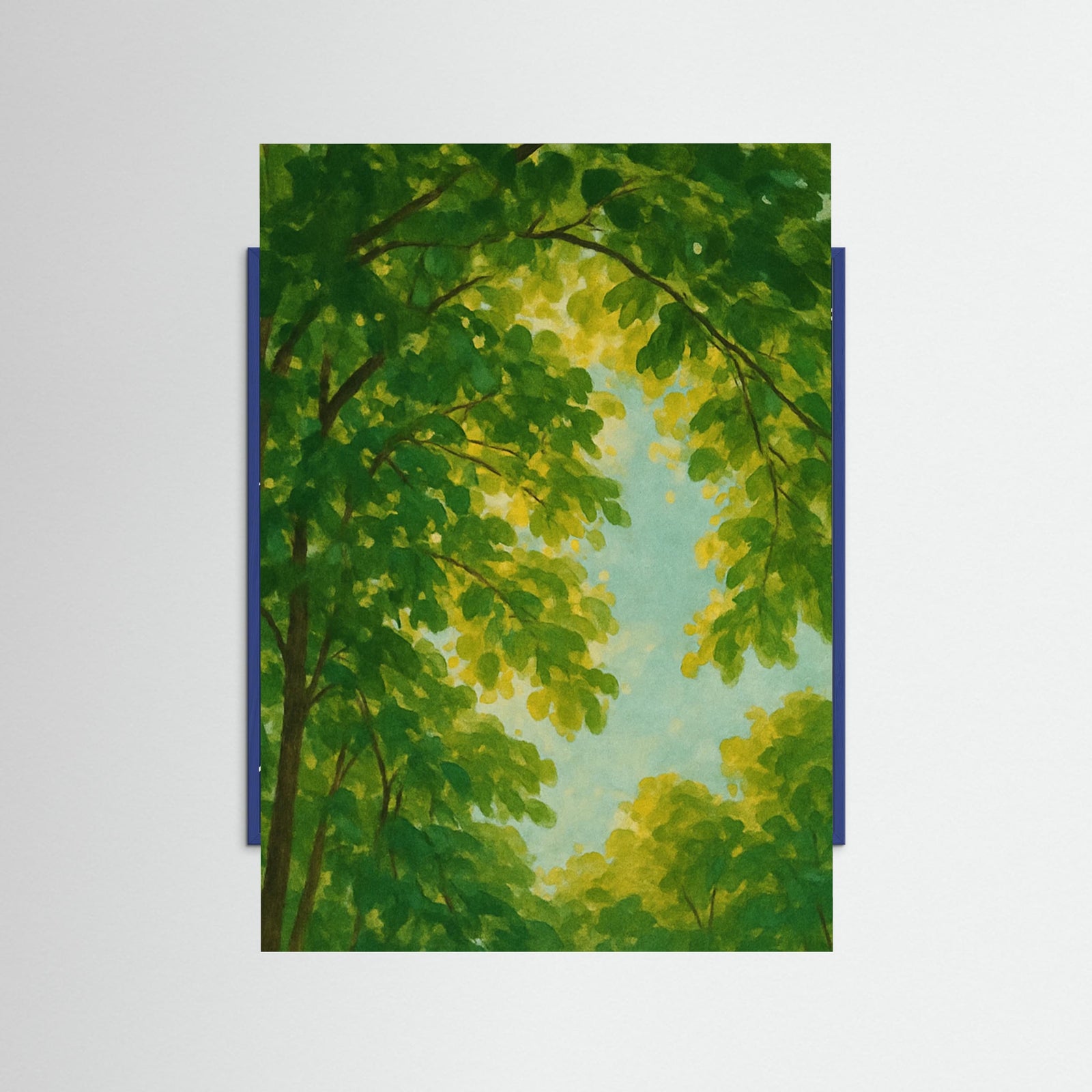 Blue Wood Forest Canopy