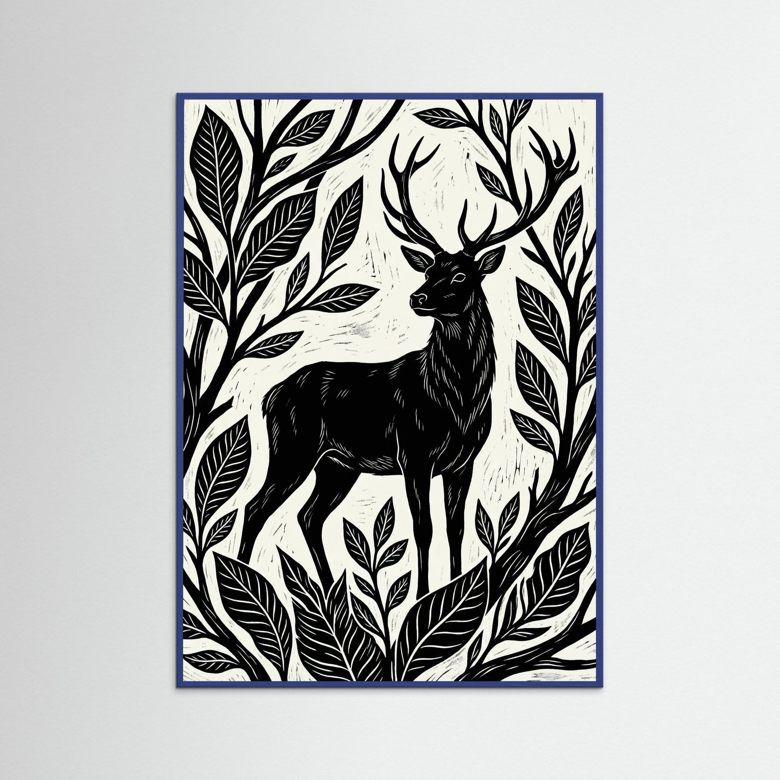 Blue Wood Forest Companions Black