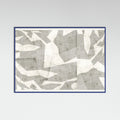 Blue Wood Fractured Light 2 Poster