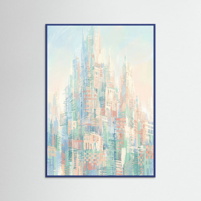 Blue Wood Fragmented Landscape